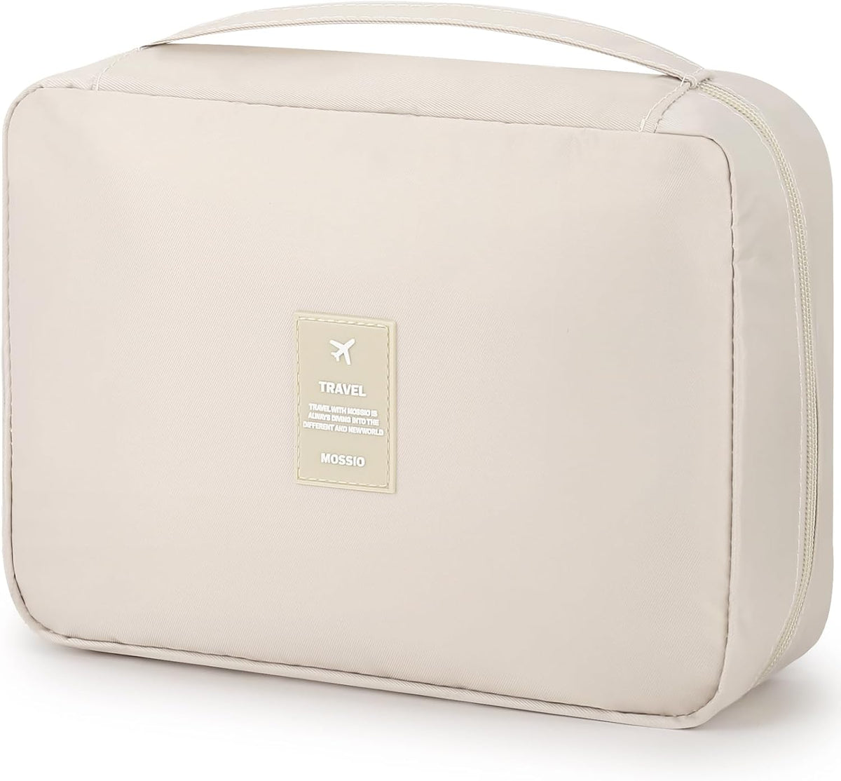 Hanging Toiletry Bag with Sturdy Hook - Large Portable Cosmetic Makeup Travel Organizer for Men & Women