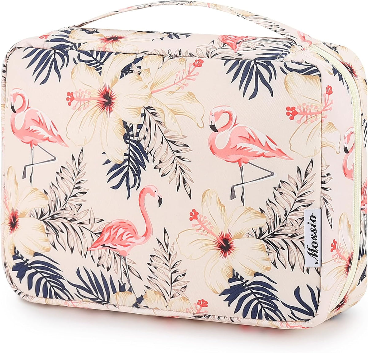 Hanging Toiletry Bag with Sturdy Hook - Large Portable Cosmetic Makeup Travel Organizer for Men & Women