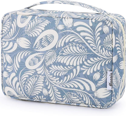 Hanging Toiletry Bag with Sturdy Hook - Large Portable Cosmetic Makeup Travel Organizer for Men & Women