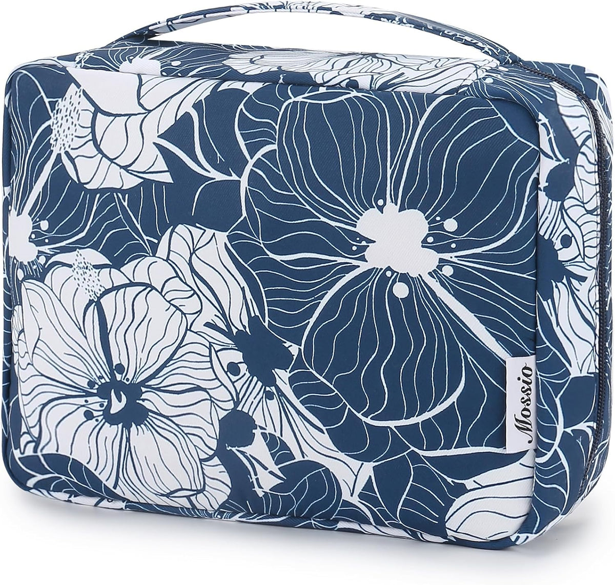 Hanging Toiletry Bag with Sturdy Hook - Large Portable Cosmetic Makeup Travel Organizer for Men & Women