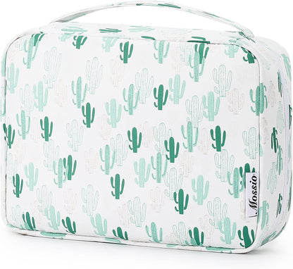 Hanging Toiletry Bag with Sturdy Hook - Large Portable Cosmetic Makeup Travel Organizer for Men & Women