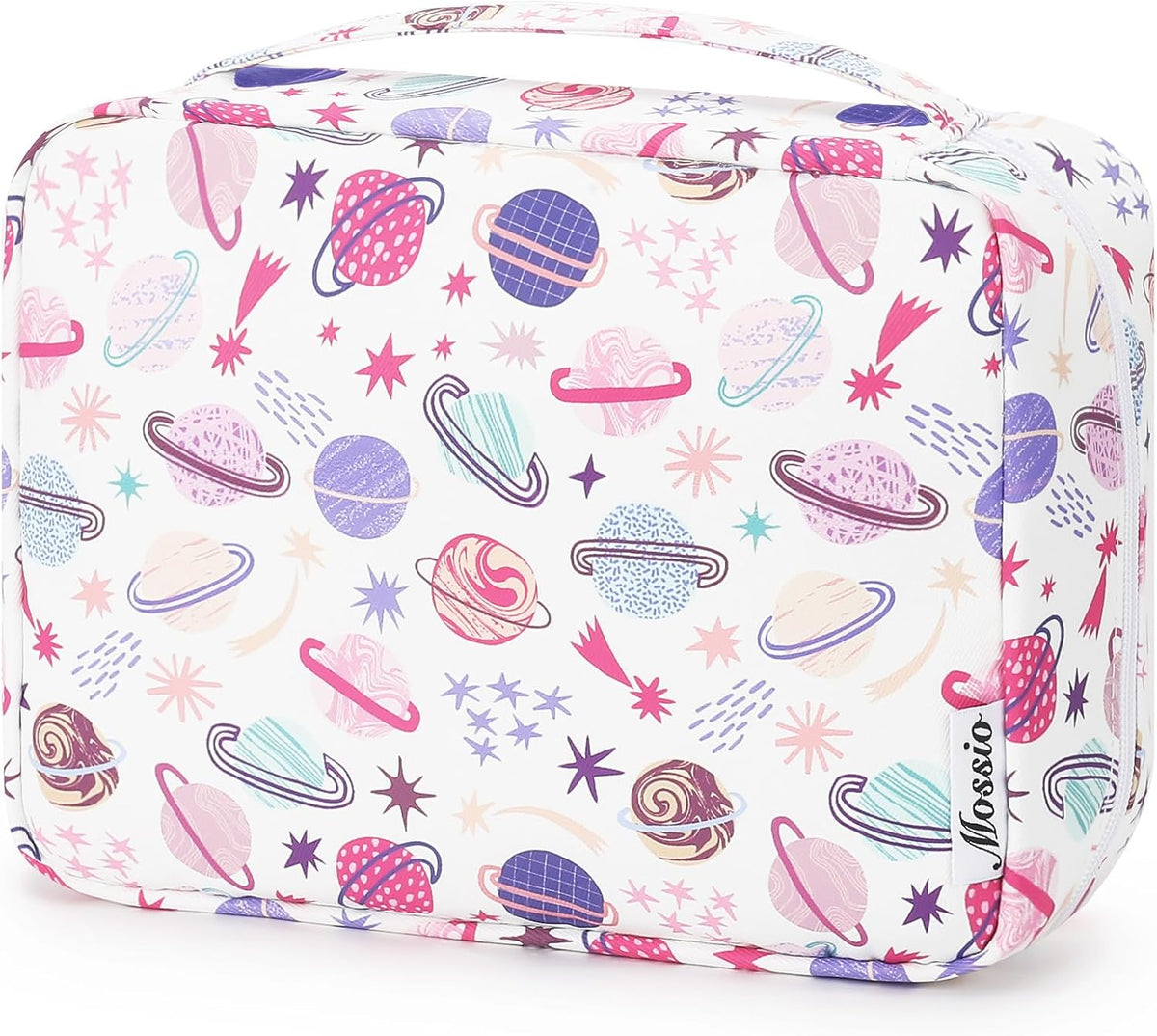 Hanging Toiletry Bag with Sturdy Hook - Large Portable Cosmetic Makeup Travel Organizer for Men & Women