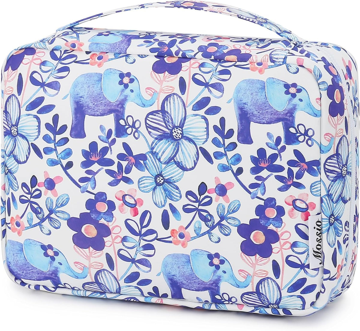 Hanging Toiletry Bag with Sturdy Hook - Large Portable Cosmetic Makeup Travel Organizer for Men & Women