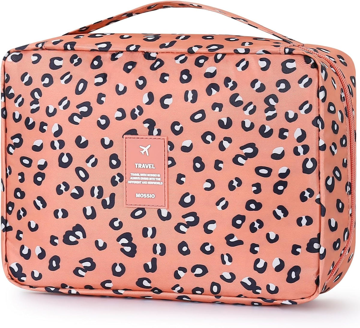 Hanging Toiletry Bag with Sturdy Hook - Large Portable Cosmetic Makeup Travel Organizer for Men & Women