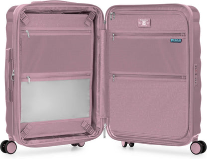Edinburgh II Hardside Spinner Luggage, TSA Lock, Blue, 21" Carry-on