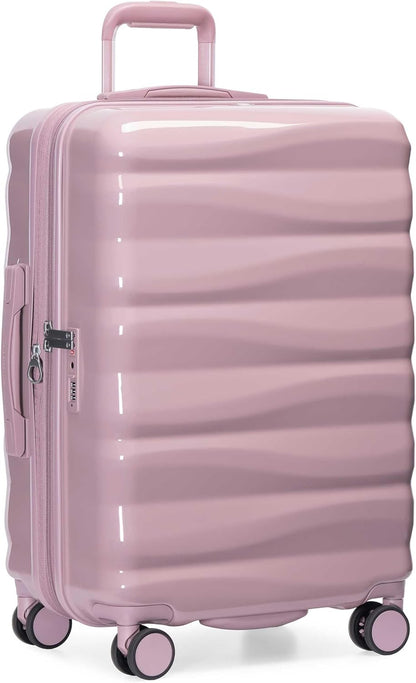 Edinburgh II Hardside Spinner Luggage, TSA Lock, Blue, 21" Carry-on