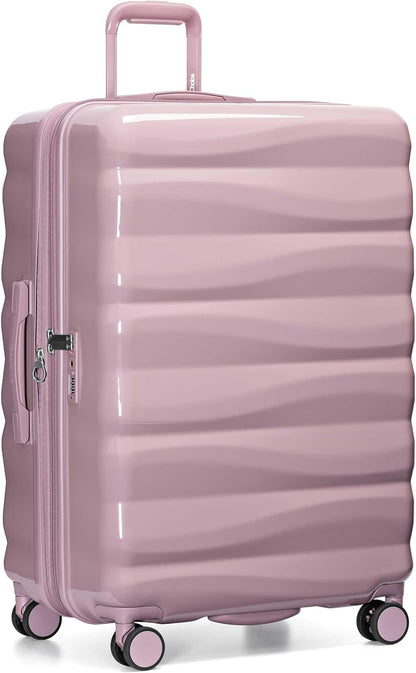 Edinburgh II Hardside Spinner Luggage, TSA Lock, Blue, 21" Carry-on