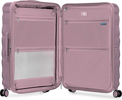 Edinburgh II Hardside Spinner Luggage, TSA Lock, Blue, 21" Carry-on