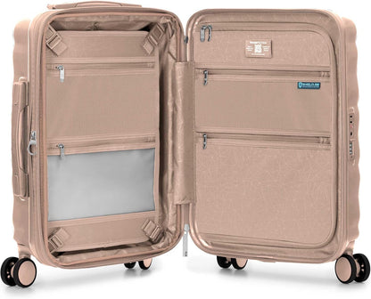 Edinburgh II Hardside Spinner Luggage, TSA Lock, Blue, 21" Carry-on