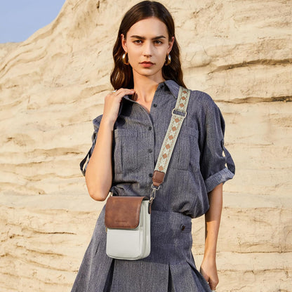 Crossbody Bags for Women Cell Phone Purse Leather Wallet Handbags with Card Slots