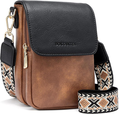 Crossbody Bags for Women Cell Phone Purse Leather Wallet Handbags with Card Slots