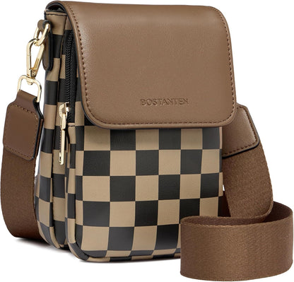 Crossbody Bags for Women Cell Phone Purse Leather Wallet Handbags with Card Slots