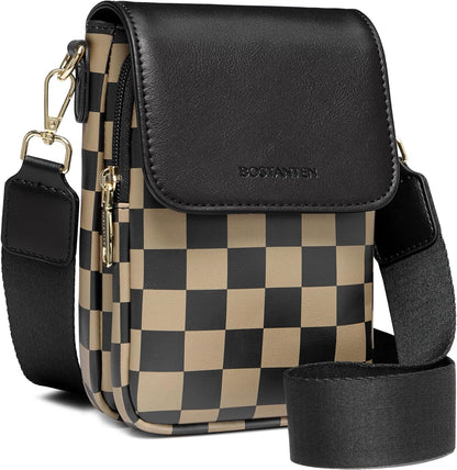 Crossbody Bags for Women Cell Phone Purse Leather Wallet Handbags with Card Slots