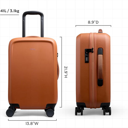 Transit Carry-On (41L carry-on luggage, with hard shell and removable packing cells) - Chalk