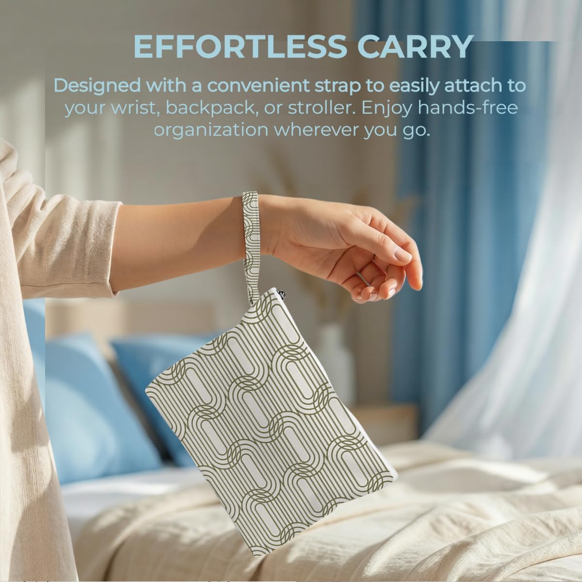 Wet Bag, 4 Pack Portable Lightweight Reusable Waterproof Dry Separation Pouch for Vacation Trip Gym Shower Beach Daily Use Storage