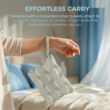 Wet Bag, 4 Pack Portable Lightweight Reusable Waterproof Dry Separation Pouch for Vacation Trip Gym Shower Beach Daily Use Storage