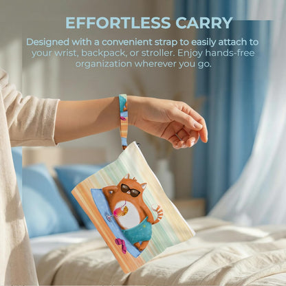 Wet Bag, 4 Pack Portable Lightweight Reusable Waterproof Dry Separation Pouch for Vacation Trip Gym Shower Beach Daily Use Storage