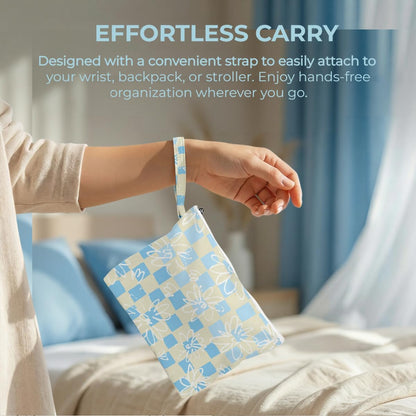 Wet Bag, 4 Pack Portable Lightweight Reusable Waterproof Dry Separation Pouch for Vacation Trip Gym Shower Beach Daily Use Storage