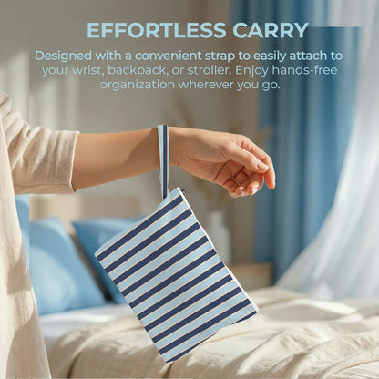 Wet Bag, 4 Pack Portable Lightweight Reusable Waterproof Dry Separation Pouch for Vacation Trip Gym Shower Beach Daily Use Storage