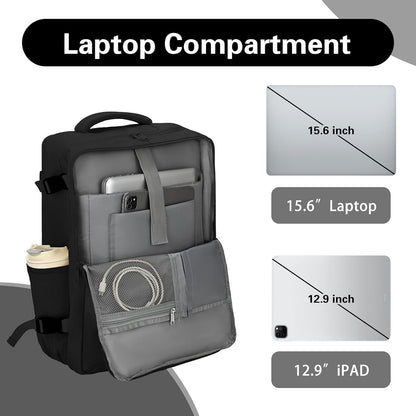 Travel Carry On Backpack for Women, TSA Approved 15.6" Laptop Daypack | Padded Adjustable Shoulder Straps,Multiple Organized Storage Pockets