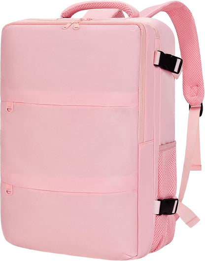 Travel Carry On Backpack for Women, TSA Approved 15.6" Laptop Daypack | Padded Adjustable Shoulder Straps,Multiple Organized Storage Pockets