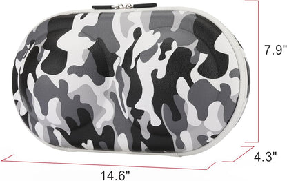 Premium Bra Case Lingerie Travel Bag Zip Underwear Organizer Bag for A-DD Cup (Swallow Gird)