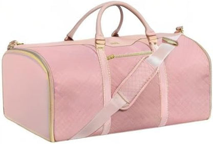 Convertible Garment Bag with Shoulder Strap, Carry on Garment Duffel Bag for Men Women,Waterproof & Wrinkle-Free Suit Carrier for Business Trips & Weekend Getaways, Foldable & Lightweight