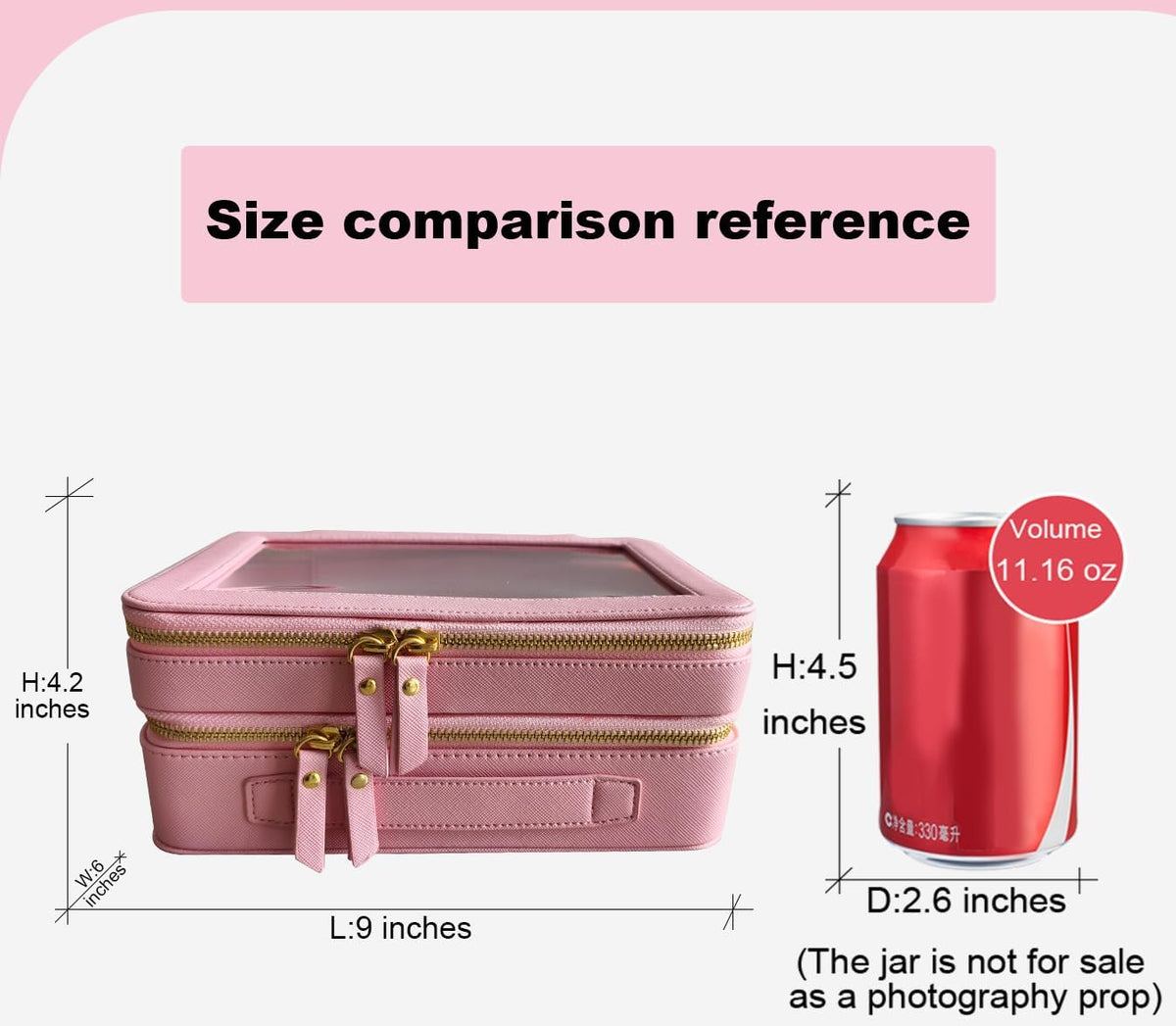 Clear Travel Toiletry bag Toiletry Case Carry on Travel Accessories Bag Makeup Bag(White, SHC-TL-2)