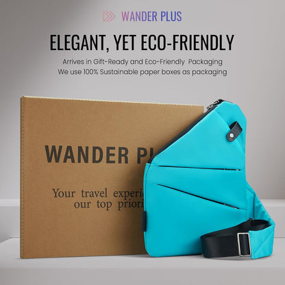 ® Anti Theft Crossbody Bag, Shoulder Bag Anti-theft Design for Travel, Sport, Work