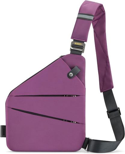 ® Anti Theft Crossbody Bag, Shoulder Bag Anti-theft Design for Travel, Sport, Work