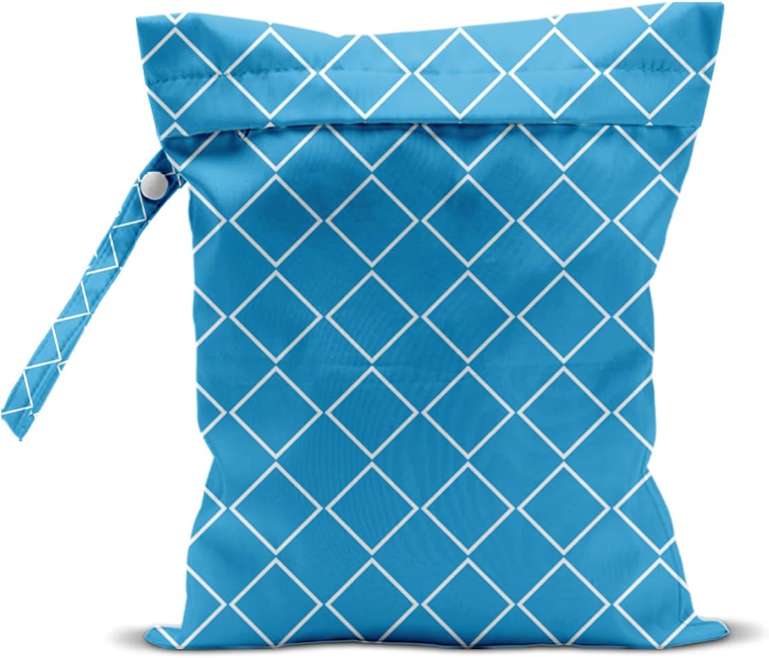 Wet Bag Wet Dry Bag for Swimsuit Travel Beach Pool Stroller Diapers Dirty Yoga Gym Clothes Waterproof Reusable