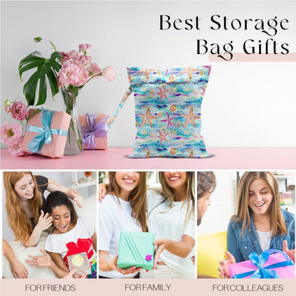 Wet Bag Wet Dry Bag for Swimsuit Travel Beach Pool Stroller Diapers Dirty Yoga Gym Clothes Waterproof Reusable