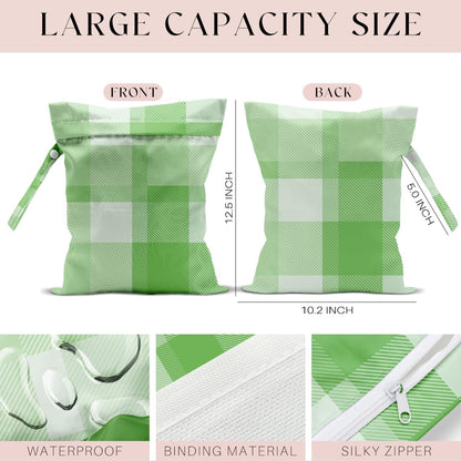 Wet Bag Wet Dry Bag for Swimsuit Travel Beach Pool Stroller Diapers Dirty Yoga Gym Clothes Waterproof Reusable