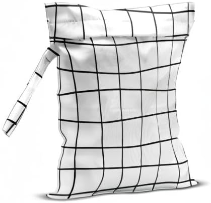 Wet Bag Wet Dry Bag for Swimsuit Travel Beach Pool Stroller Diapers Dirty Yoga Gym Clothes Waterproof Reusable