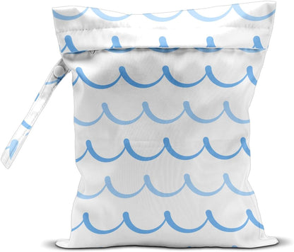 Wet Bag Wet Dry Bag for Swimsuit Travel Beach Pool Stroller Diapers Dirty Yoga Gym Clothes Waterproof Reusable