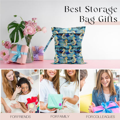 Wet Bag Wet Dry Bag for Swimsuit Travel Beach Pool Stroller Diapers Dirty Yoga Gym Clothes Waterproof Reusable
