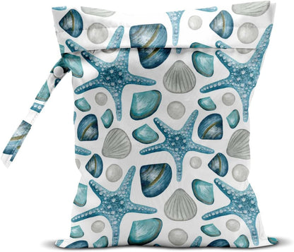 Wet Bag Wet Dry Bag for Swimsuit Travel Beach Pool Stroller Diapers Dirty Yoga Gym Clothes Waterproof Reusable