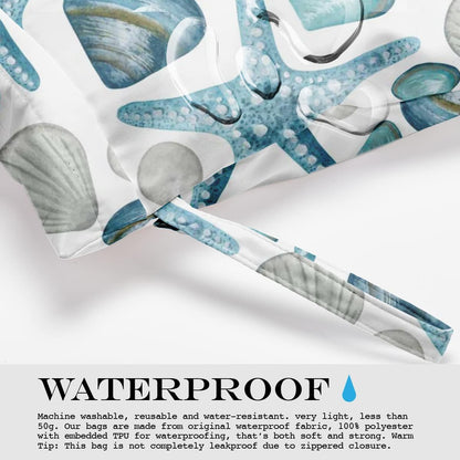 Wet Bag Wet Dry Bag for Swimsuit Travel Beach Pool Stroller Diapers Dirty Yoga Gym Clothes Waterproof Reusable