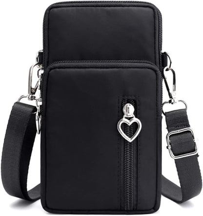 VINAIDA Small Crossbody Wallet Phone Bag Women Mini Crossbody Purse Cell Phone Shoulder Bag Mini Wallet Over Shoulder Strap