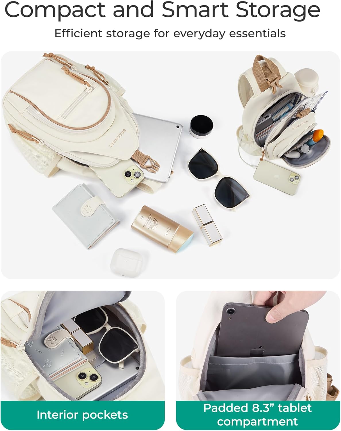 Small Crossbody Sling Bag for Men Women, Small Sling Backpack Shoulder Bag, Anti-Theft Chest Daypack
