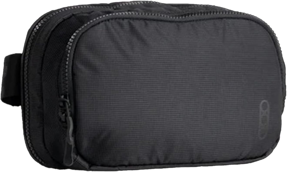 Fade Flex - Concealed Carry Waist Bag - Tactical Men's Fanny Pack with Adjustable Waist Belt - 10” W x 6”H x 3” D - Steel