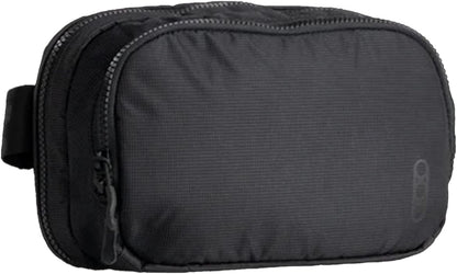 Fade Flex - Concealed Carry Waist Bag - Tactical Men's Fanny Pack with Adjustable Waist Belt - 10” W x 6”H x 3” D - Steel