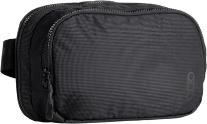 Fade Flex - Concealed Carry Waist Bag - Tactical Men's Fanny Pack with Adjustable Waist Belt - 10” W x 6”H x 3” D - Steel