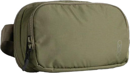 Fade Flex - Concealed Carry Waist Bag - Tactical Men's Fanny Pack with Adjustable Waist Belt - 10” W x 6”H x 3” D - Steel