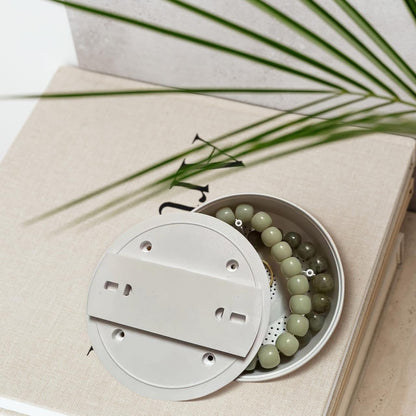 Secret Compartment Shaped Hidden Storage Organizer for Cash Jewelry Valuables Portable 3.58X3.58X0.98In