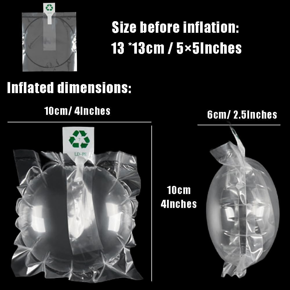 Portable Bra Underwear Inflatable Bag,Bra Support Bag for Preventing Deformation,Traveling Lingerie Protective Organizer Bag,50 Pieces