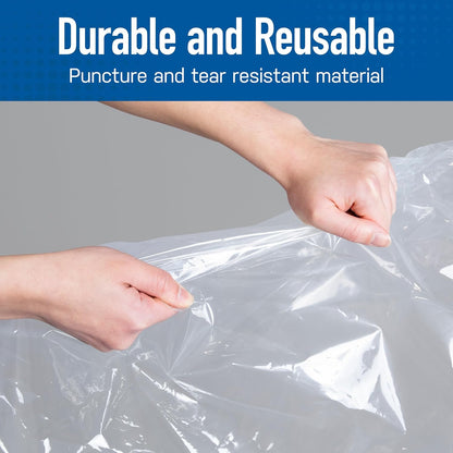 Vacuum Storage Bags with Hand Pump - Vacuum Seal Bags for Clothing, Comforters, Blankets - Reusable Compression Bags for Travel, Moving, Organization - 2S, 2M, 2L, 2XL Sizes - Pack of 8