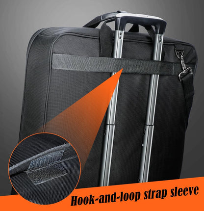 3-Suits Garment Bags for Travel W/ 4-Pack Compression Packing Cubes, 30L-Large Carry On Garment Bag for Travel, 15-Pockets Suit Holder Travel Bag, Wrinkle-Free Suit Garment Bag for Men