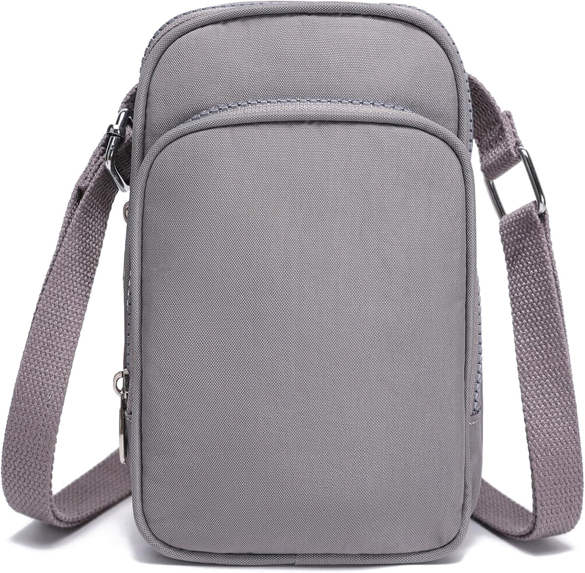 Phone Crossbody Bags for Women Small Nylon Touch Screen Purses | Clear Phone Window, RFID, Adjustable Strap, for Daily Essentials