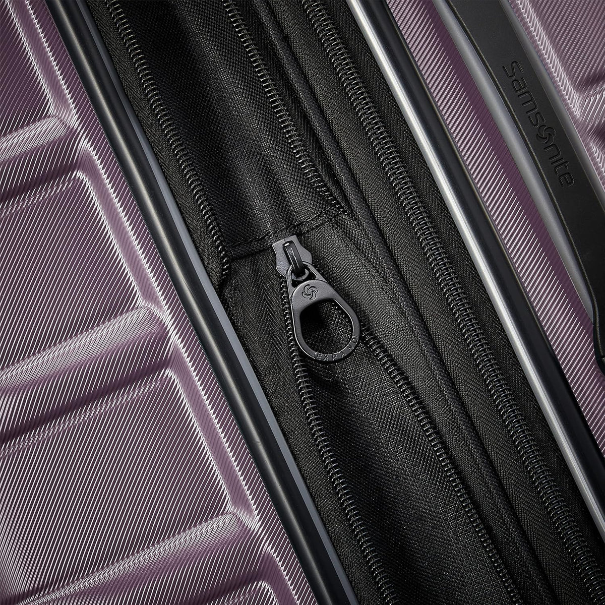 Omni 2 International Carry-On Luggage with 360° Spinner Wheels - Scratch Resistant Hardshell - TSA, Airline-Approved - Expandable Polycarbonate Shell for Lightweight Travel - Rose Gold